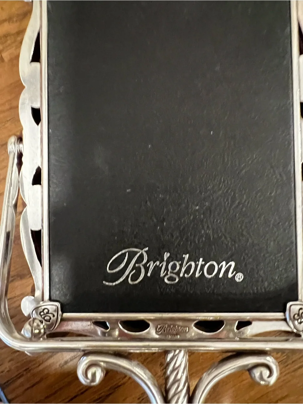 Brighton Marie Antoinette Tabletop Vanity Swivel Mirror Rare Find